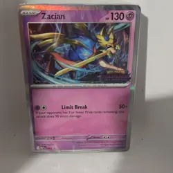 Pokemon Phantasmal Flames Zacian Sealed Deck Nintendo 2025 Stamped prerelease - Image 1