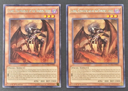 Yugioh TCG - 2x Scarm Malebranche of the Burning - DUEA-EN082 - LP/NM - 1st 2014 - Image 1