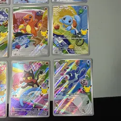 Pokemon First Partner's Illustration Collection Series 1 FULL SET (9) TCG NM - Image 4