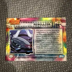 Pokemon TCG Rebellion Pokemon Topps Mewtwo Strikes Back 8 - Image 2