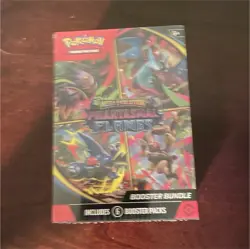 Pokemon Mega Evolution Phantasmal Flames Booster Bundle 6 Packs Mega Charizard - Image 1