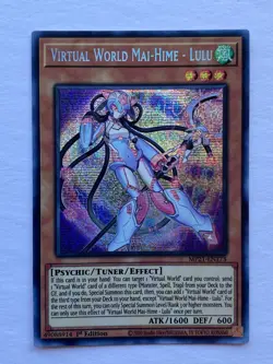 Yugioh - Virtual World Mai-Hime Lulu - MP21-EN173 - NM/M - 1st Secret Rare, 2021 - Image 1