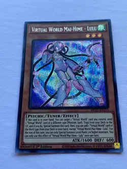 Yugioh - Virtual World Mai-Hime Lulu - MP21-EN173 - NM/M - 1st Secret Rare, 2021 - Image 3