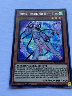 Yugioh - Virtual World Mai-Hime Lulu - MP21-EN173 - NM/M - 1st Secret Rare, 2021 - Image 4