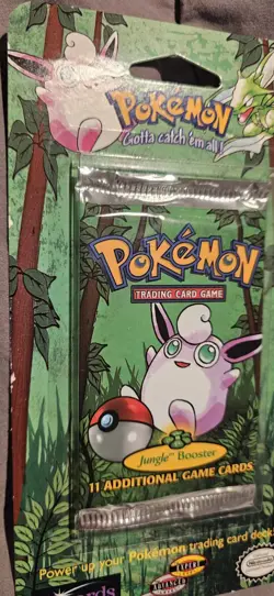 1999 Pokemon Jungle Blister Pack – Wigglytuff Artwork (Factory Sealed) - Image 1