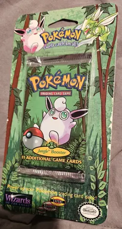 1999 Pokemon Jungle Blister Pack – Wigglytuff Artwork (Factory Sealed) - Image 4