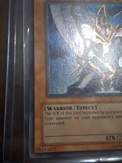 Yugioh Buster Blader PSV-050 Pharaoh's Servant Unlimited Light Played LP Cond - Image 3