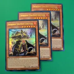 Yugioh TCG Swordsoul Strategist LongYuan Ultra Rare Playset MAMA-EN036 NM - Image 1