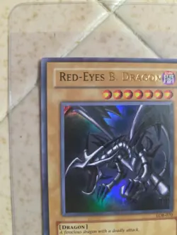 Red-Eyes B. Dragon Ultra Rare Legend of Blue Eyes White Dragon LOB-070 NM - Image 2