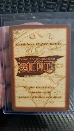 BANDAI One Piece Hyper Battle S82 LUFFY CREW PIRATES HOLO FOIL SCARCE EARLY CARD - Image 2