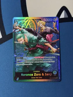 One Piece Roronoa Zoro and Sanji Alt Art Leader ST12-001 - Image 1