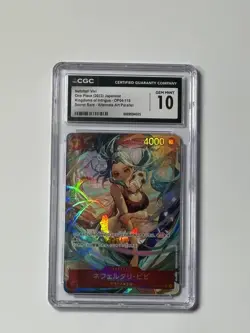CGC Gem Mint 10 -Nefeltari Vivi OP04-118 Special Parallel Alt Art -One Piece JPN - Image 1