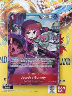 Jewelry Bonney EB04-002(Alternate Art) Adventure on Kami's Island NM One Piece - Image 1
