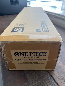 One Piece TCG 1st Anniversary Set English Version, New Factory Sealed - Image 5