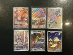 Pokemon TCG Full Art Mixed Lot 6 Cards - Image 1