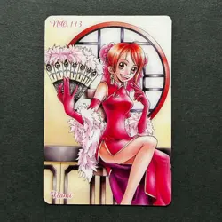 PREORDER Nami No.113 Japanese One Piece Vintage Gumica Card 2003 - Image 1