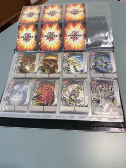 Bakugan Battle Brawler LOT - Bakugan Binder & 32 Cards - Clean Slate Holo - Image 5