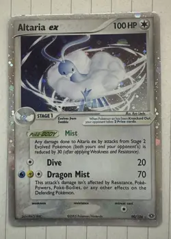 Pokemon Altaria ex 90/106 EX Emerald Holo Ultra Rare Stage 1 Card 100 HP English - Image 1
