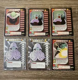 Garlic Jr. 6 Pc Card Lot (2 Silver Foil)- Trunks Saga Dragon Ball Z CCG - Image 1
