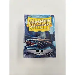 Dragon Shield Matte Blue Standard Size Card Sleeves 100 Count Box AT-11003 - Image 1