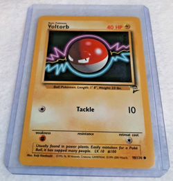 Voltorb 98/130 Base Set 2 Pokemon Card 2000 TCG Trading Card Game - Image 1