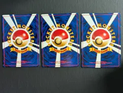 Pokemon Pikachu Japanese Neo Genesis Lot of 3 Cards 025 - Image 2