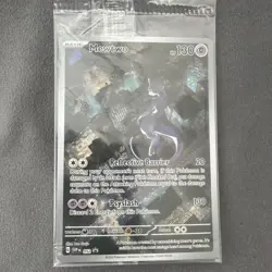 Sealed Mewtwo SVP 052 Mint Black Star Promo Card Scarlet & Violet 151 - Image 1