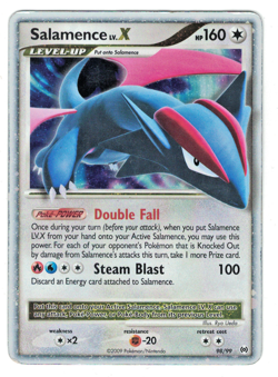 Salamence Lv.X 98/99 Pokemon Card Majestic Dawn Holo Rare Ultra Rare NM - Image 2