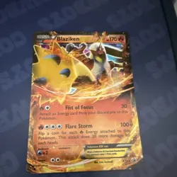 Blaziken EX Promo Holo XY54 XY Basic Fire 170 HP Pokemon Card English - Image 1