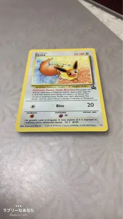 Stamp Rally Eevee 1995 English version bonus Vintage Pokemon Promo Card Japan 3 - Image 5