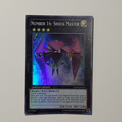 Yugioh - Number 16: Shock Master - Super Rare - CT09-EN014 - Limited NM/LP 2009 - Image 2
