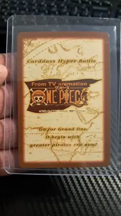 BANDAI One Piece Hyper Battle C288 MONKEY D LUFFY GOLD STAMPED SCARCE EARLY CARD - Image 2