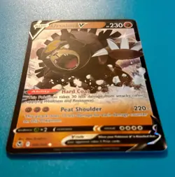 Ursaluna V #102 Pokemon Card - Silver Tempest 102/196 NM Holo Rare Full Art TCG - Image 3