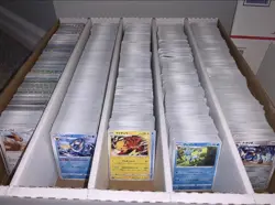 1000 Japanese Pokemon Cards UNSEARCHED Bulk Lot - C/UC + 10 HOLOS NM - Image 1