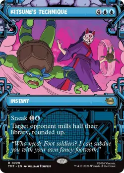 Kitsune's Technique (Showcase) [TMT - 229] - NM [Normal] TCG MTG - Image 1