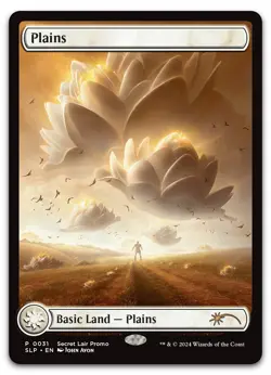 Plains (0031) #31 (NM) Secret Lair Showdown SLP Magic MTG - Image 1