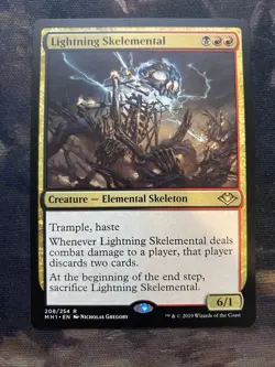Lightning Skelemental NM Non-Foil MH1-208 Rare MTG - Image 1