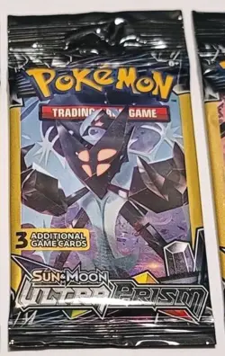 Sun & Moon Ultra Prism Mini Booster Pack Long Crimp (1 Pack - 3 Cards) Pokemon - Image 5