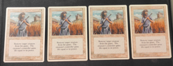 MTG: Swords to Plowhares FOURTH EDITION!!!! x4!!! LP-MP!!! Magic the Gathering!! - Image 1