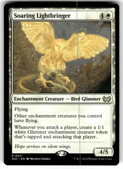 Soaring Lightbringer #11 MTG Duskmourn NM X1 - Image 1