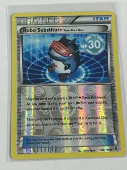 Robo Substitute 102/119 XY Phantom Forces Reverse Holo - Pokemon TCG - Image 1