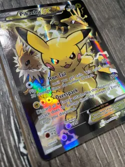 Pikachu EX XY124 Black Star Promo 2016 Holo Pokemon Card (Near Mint) - Image 1