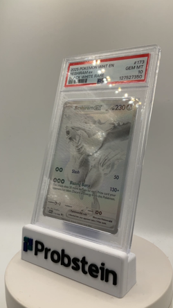 ​2025 Pokemon WHT EN Black White Rare #173 Reshiram Ex PSA 10 GEM MINT - Image 2