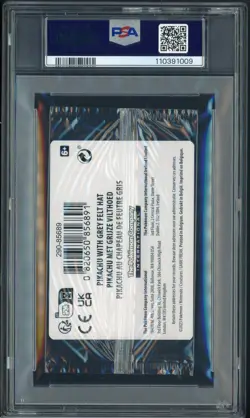 Pokemon Pikachu with Grey Felt hat Van Gogh 085 Graded Sealed Promo PSA 10 - Image 2