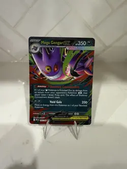 Pokemon TCG Mega Gengar EX 56/94 Phantasmal Flames NM - Image 1