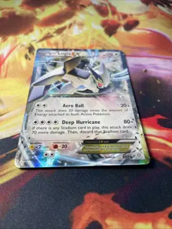 Lugia EX 68/98 LP-NM Ultra Rare XY Ancient Origins 2015 Pokemon TCG - Image 2