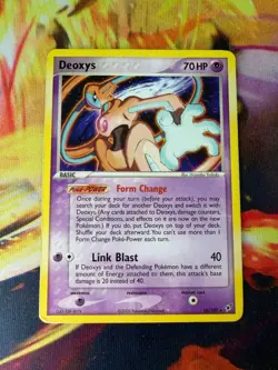 Deoxys 16/107 MP-DMG Non Holo Rare Deoxys 2005 Pokemon TCG - Image 1