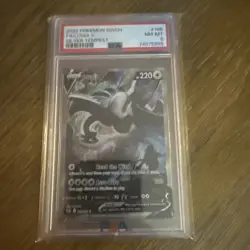 LUGIA V FULL ART - SILVER TEMPEST 2022 POKEMON - PSA 8 - Image 1