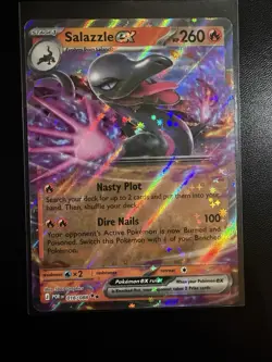 Pokemon 2026 Perfect Order Salazzle EX #016/088 Double Rare NM - Image 1