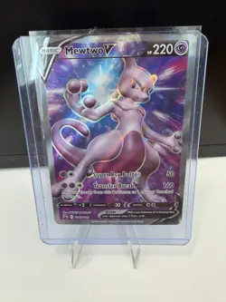 Mewtwo V SWSH229 Promo SWSH Black Star Pokemon Near Mint - Image 1